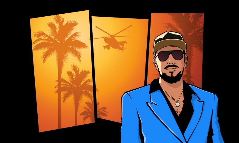 GTA vice City пальмы