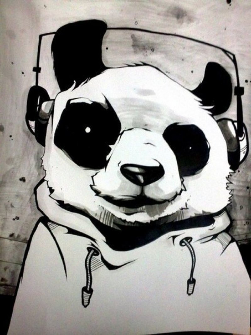 Панда арт