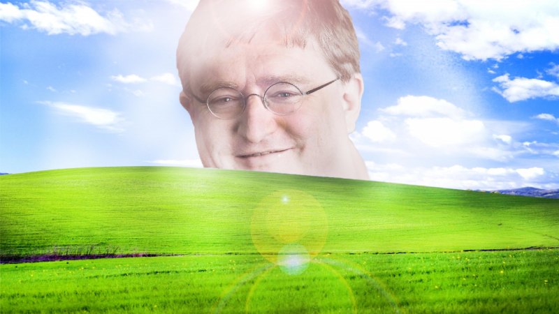 Gabe Newell young