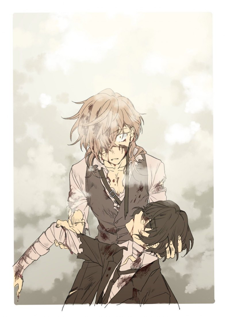 Чуя Накахара фем арт