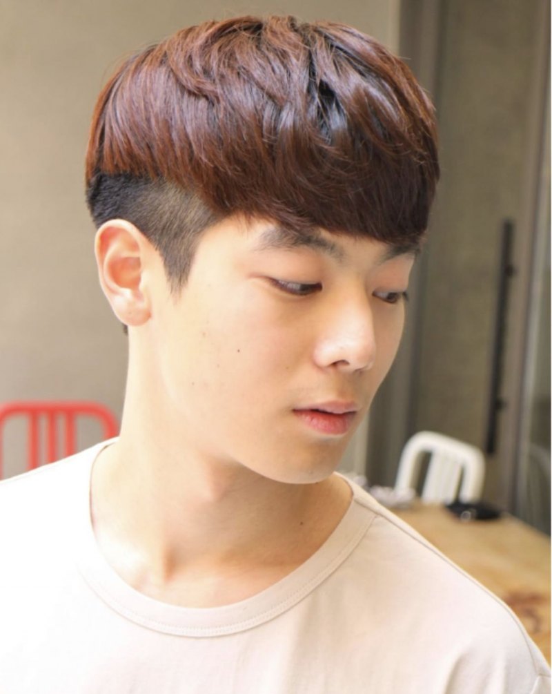 Марк got7 шатен