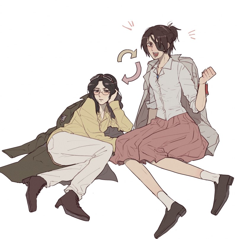 Ханджи Леви армин