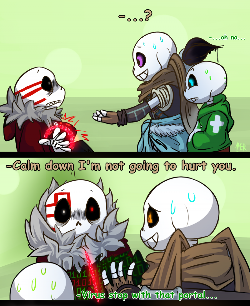 Вирус и антивирус Сансы