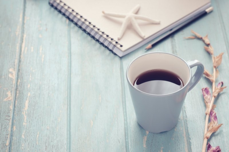 Фон с чашкой