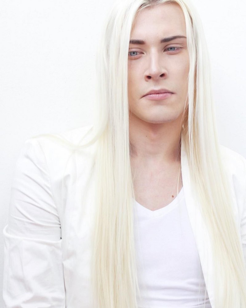 Валерий Ковтун модель андрогин волосы