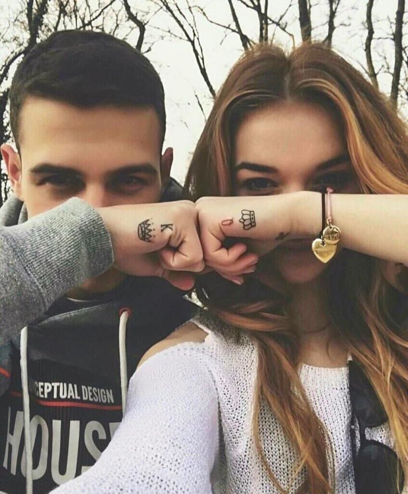 Тату для влюбленных пар