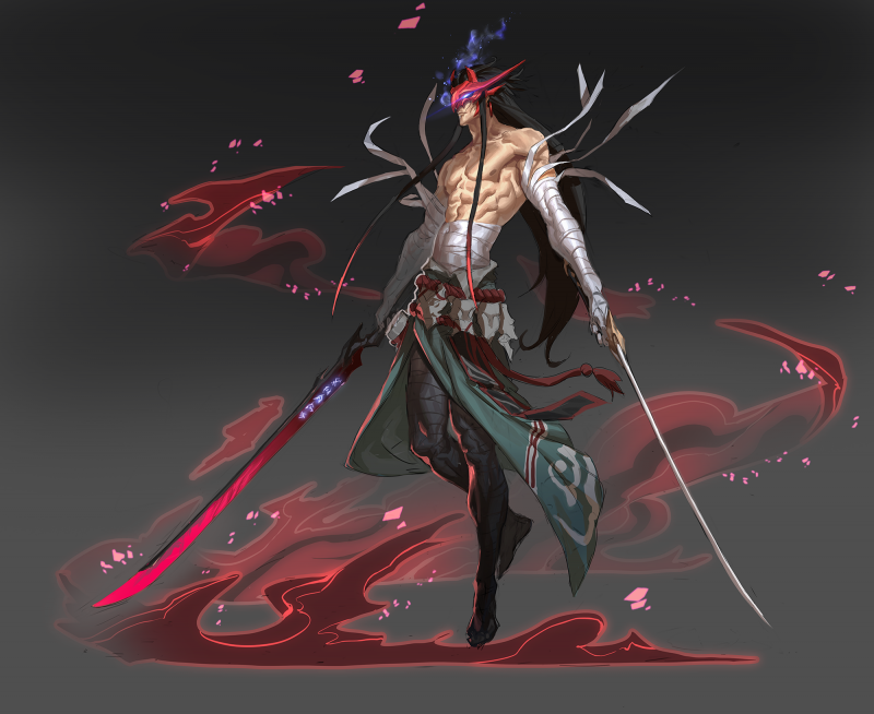 Yone League of Legends Art