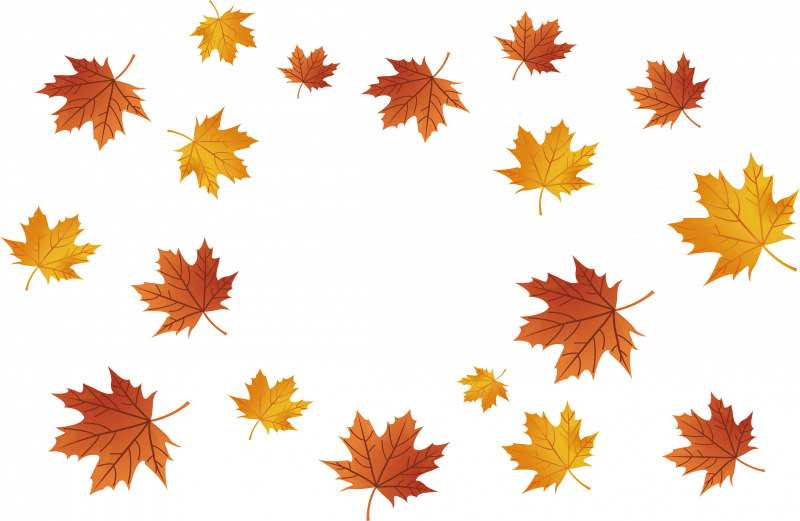 Падающий кленовый лист