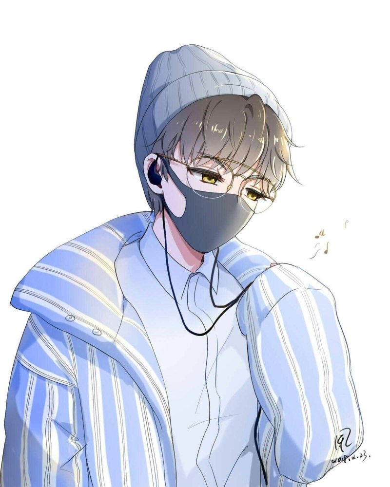 Аниме пацаны в масках