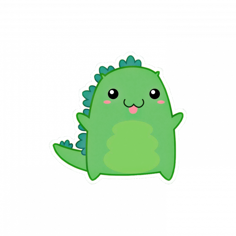 Эстетика Динозаврик Каваи