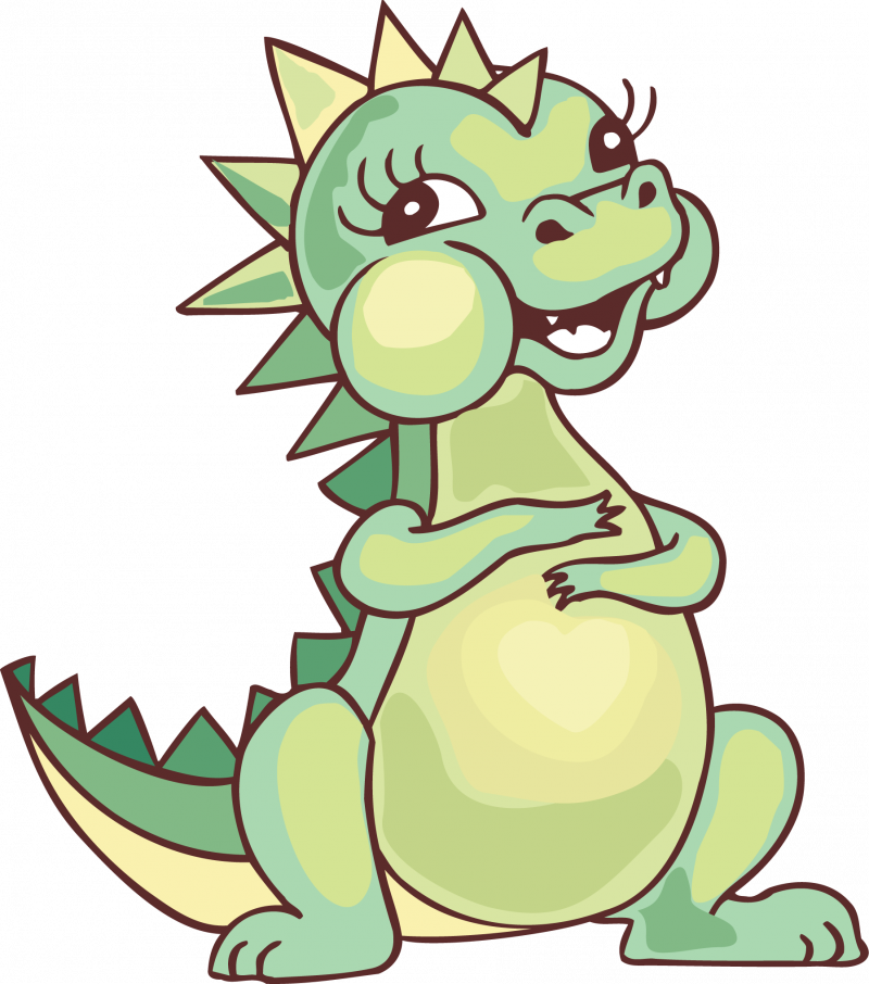 Мультяшные Динозаврики