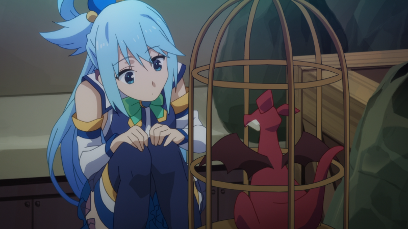 Konosuba Aqua кадры