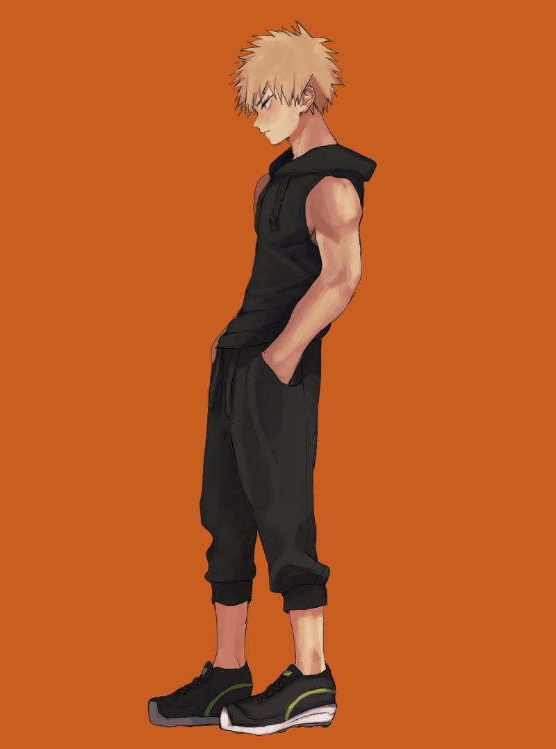 Бакуго Кацуки в полный рост