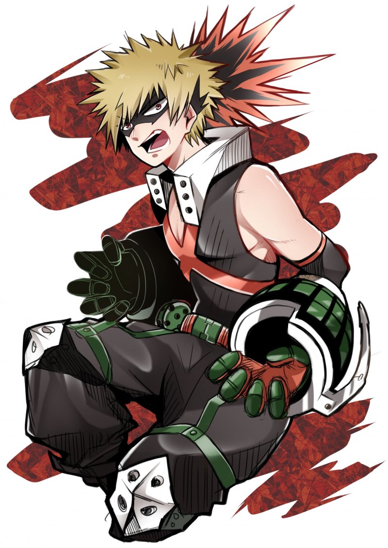 Аниме геройская Академия Бакугоу