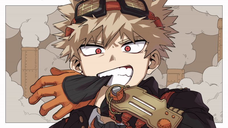 Кацуки Бакуго носокровь