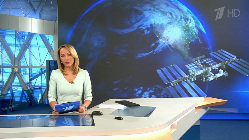 Новостная студия первого канала
