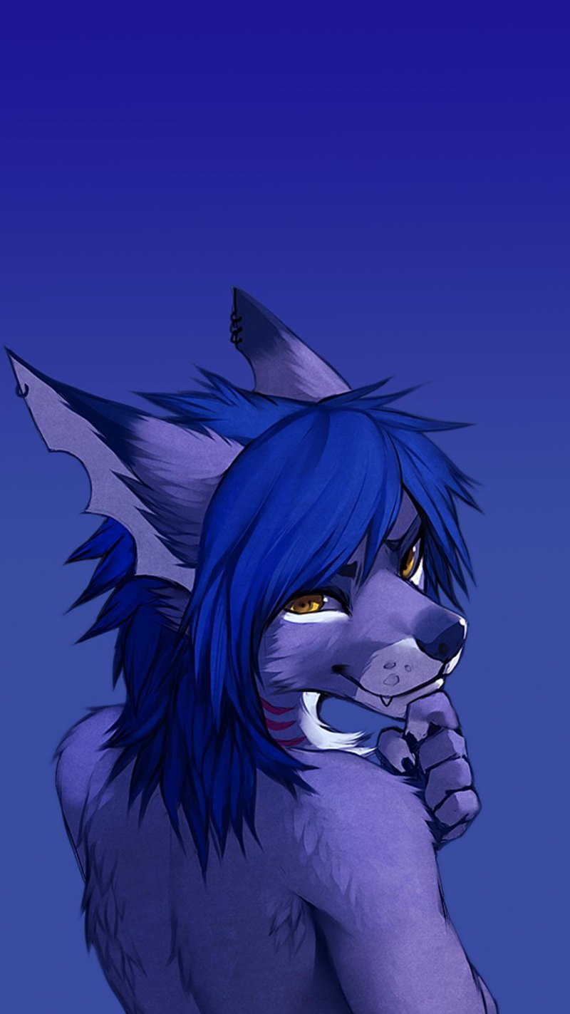 Фурри Доберман полицейский