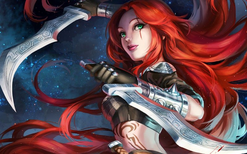 League of Legends Катарина арт