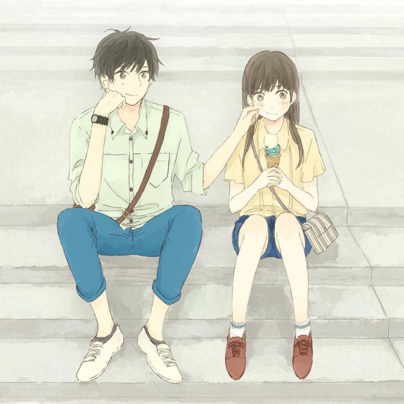 Милые аниме пары