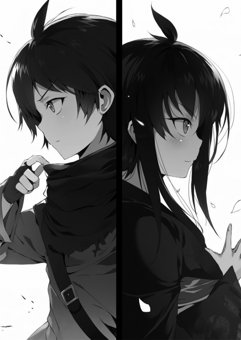 Аниме арты брат и сестра