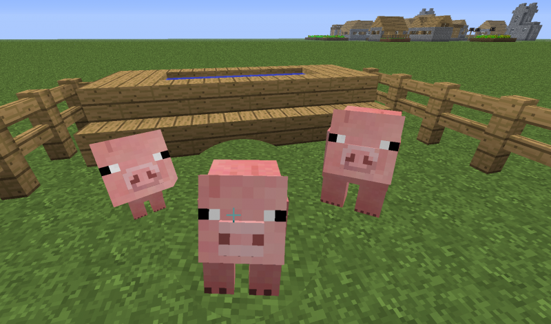 Свинья из Minecraft