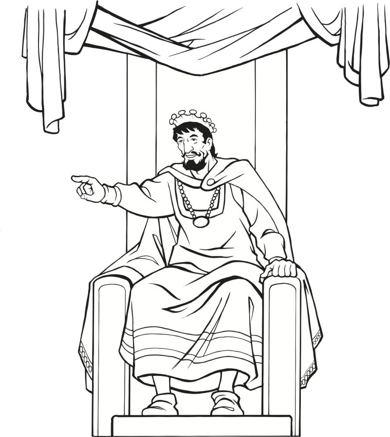 Царь Ирод на троне