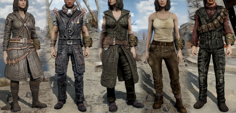 Костюм наёмника Fallout 4