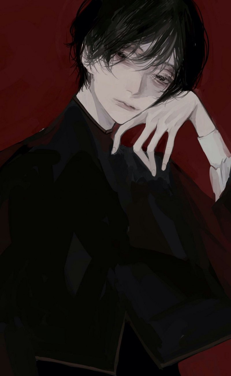 Депрессивные аниме парни