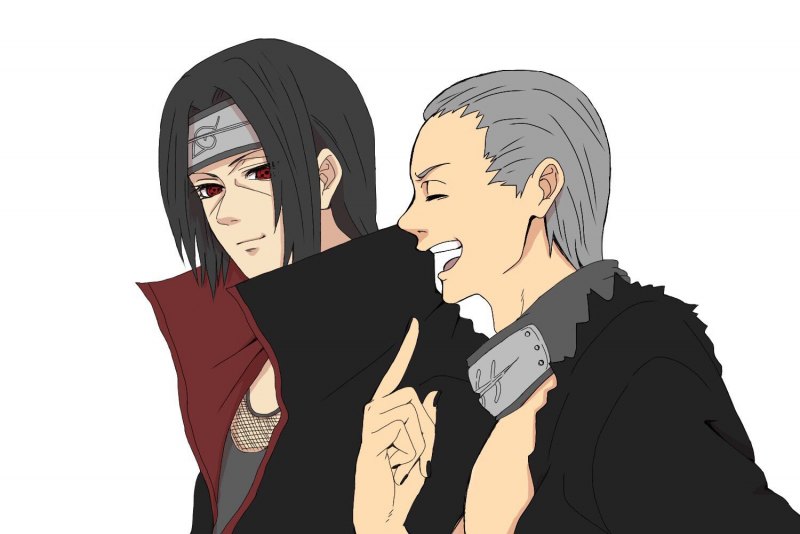 Кисаме Хошигаки и Итачи Учиха