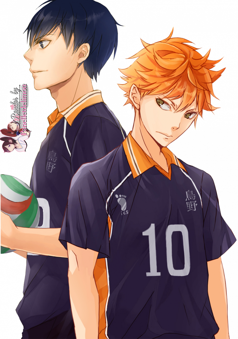 Haikyu. Хината шоё. Хината шоё арт. Кагеяма Тобио. Волейбол Хината и Кагеяма.