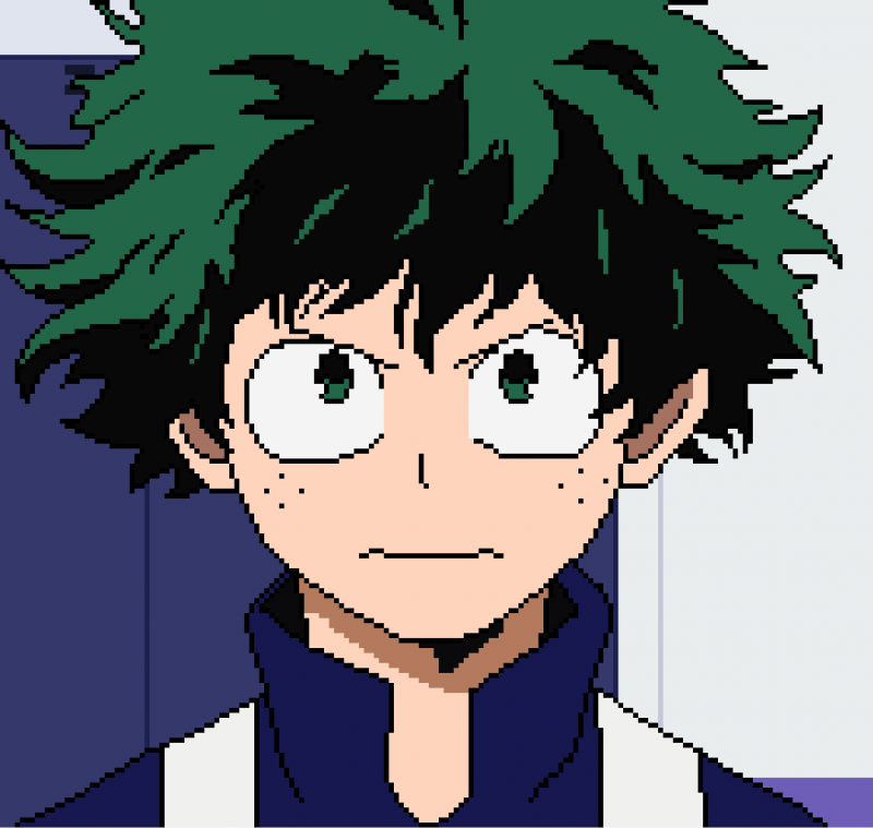 Аниме Мидори Изуку