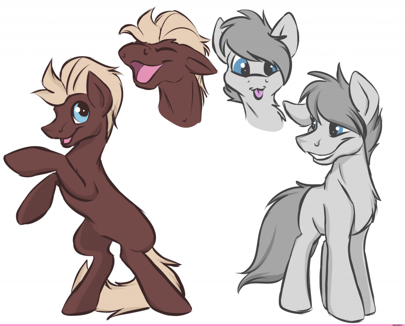 МЛП причёски для Жеребцов