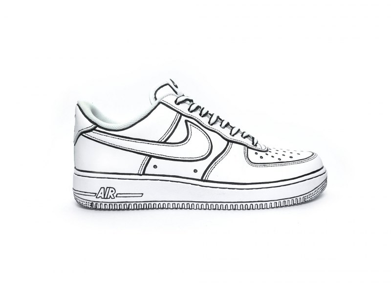 Nike Air Force 1 Custom cartoon