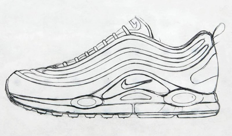 Рисунок Nike Air Max 97