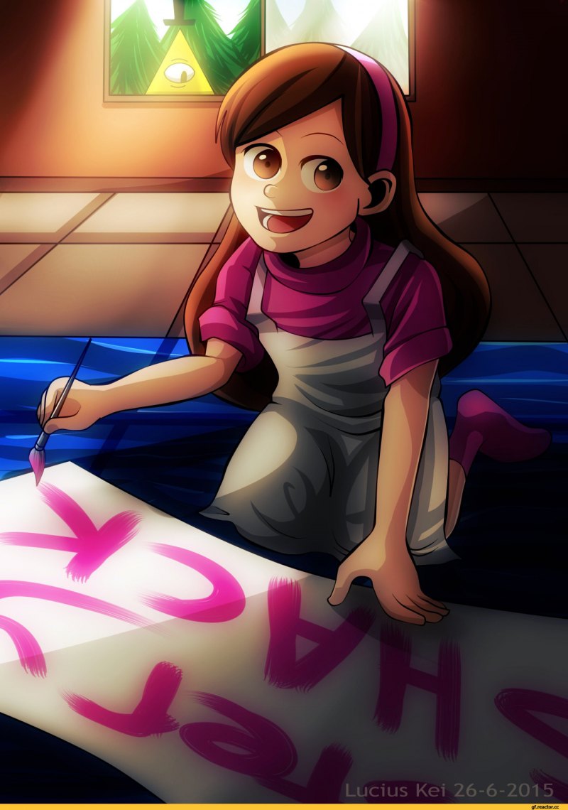 Гравити Фолз Мейбл арт