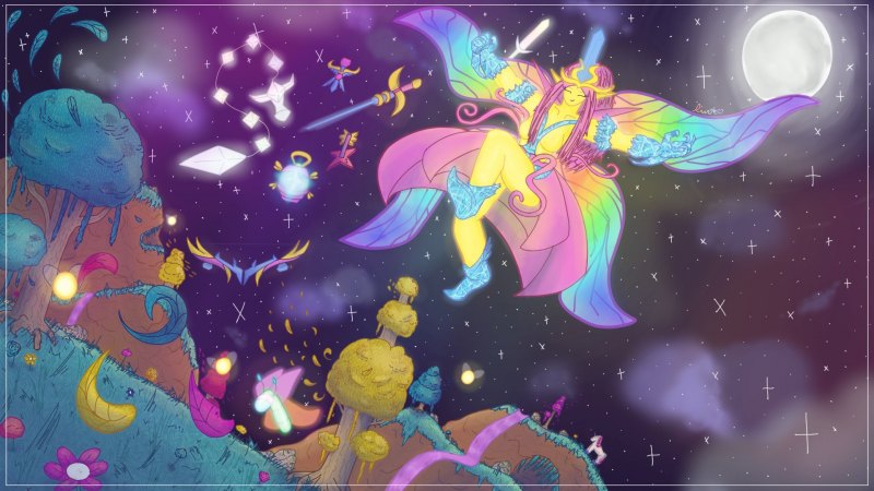 Terraria Empress of Light Art