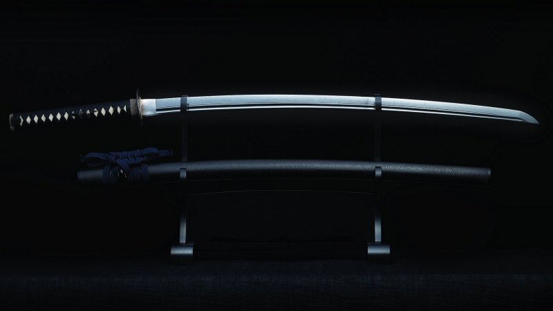 Обои на телефон самурайский меч