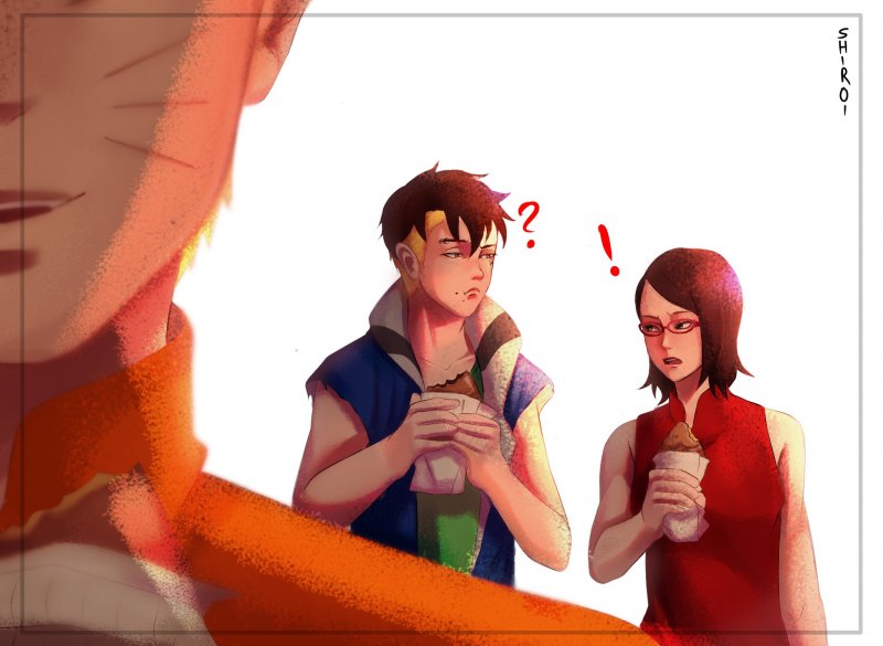 Каваки и Сарада 18