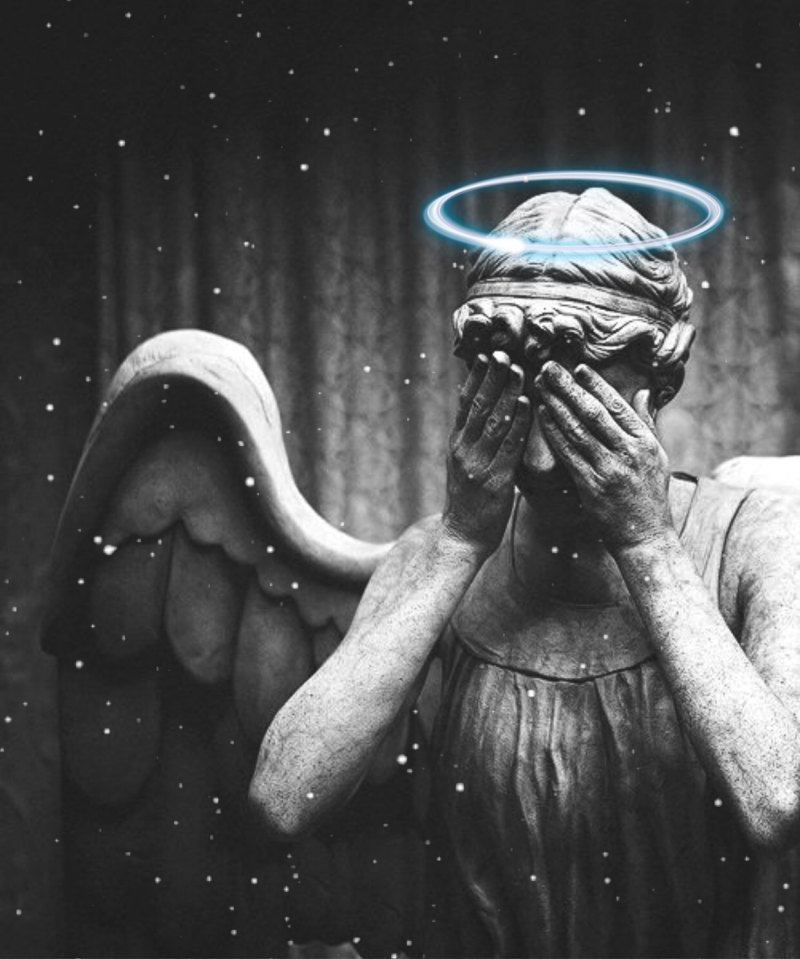 Микеланджело Плачущий ангел