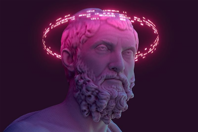 Скульптура неон