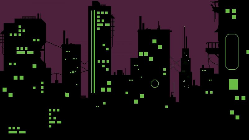 Фон для пиксельной игры город