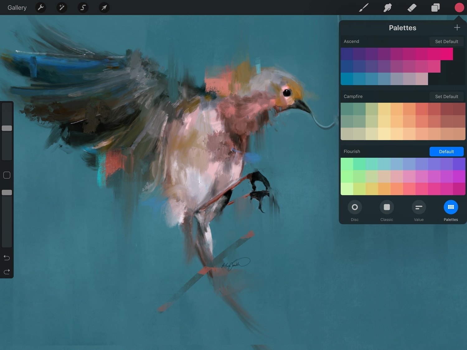 Палитры для Procreate