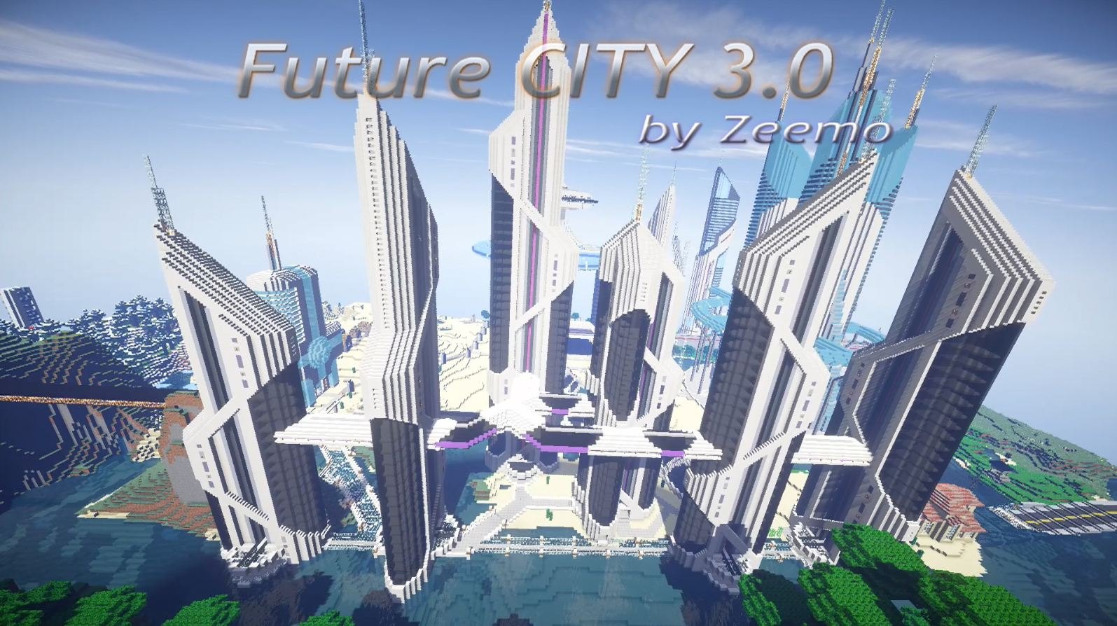 Карта с небоскребами. Future City Future майнкрафт. Карта майнкрафт Future City. Minecraft небоскреб. Футуристические постройки в МАЙНКРАФТЕ.