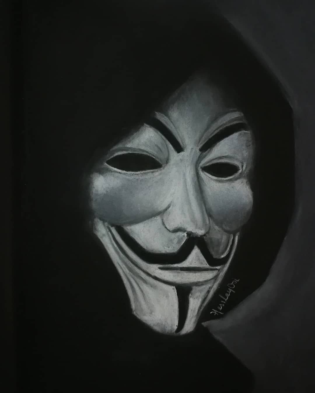 Красивые маски Анонимуса
