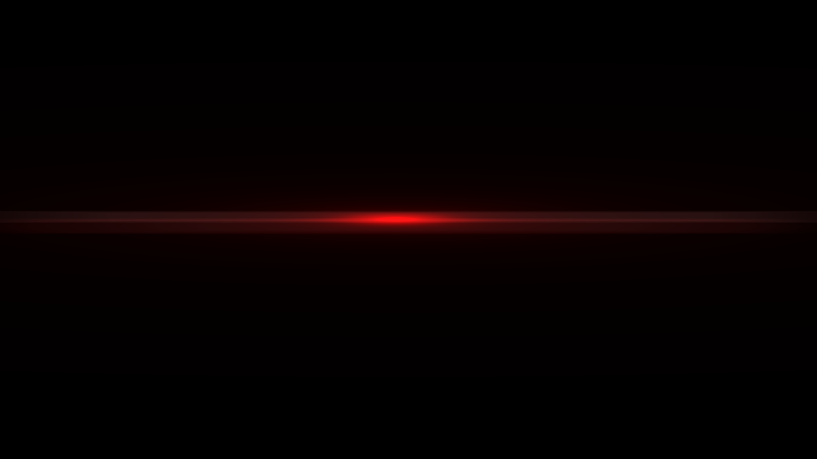 Красный блик на черном фоне