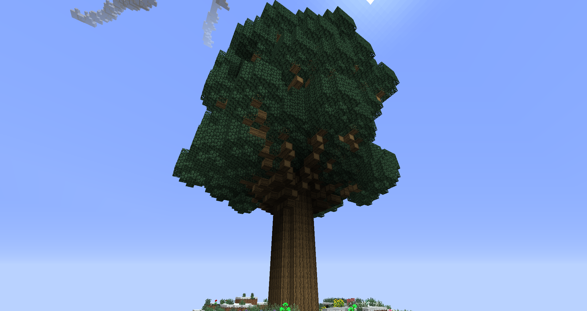 Огромное дерево майнкрафт. Тутовое дерево майнкрафт. Красивое дерево в МАЙНКРАФТЕ. Майнкрафт необычные деревья. Огромное дерево в МАЙНКРАФТЕ.