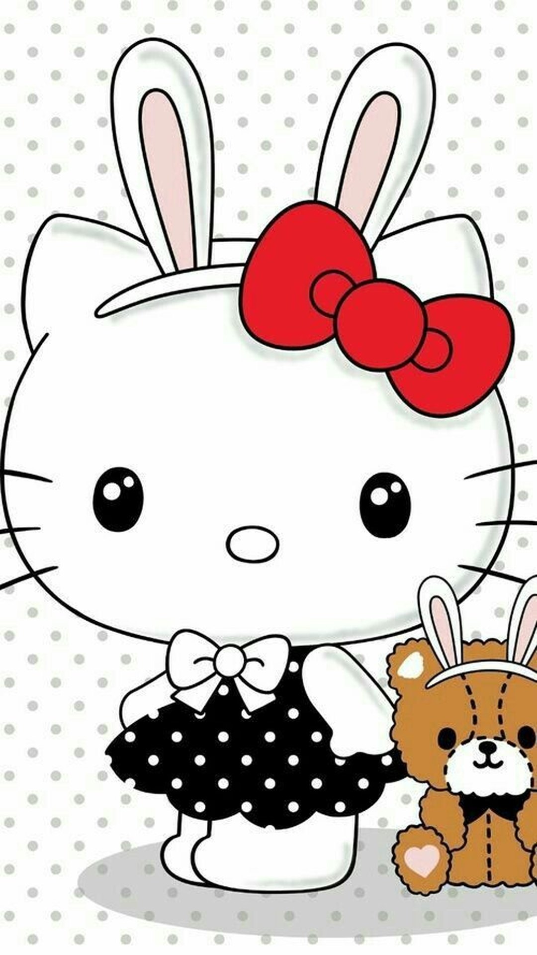 Зайчик hello. Китти Зайка. Хелло Китти и другие персонажи. Hello Kitty обои на телефон. Обои на телефон с Хелло Китти.