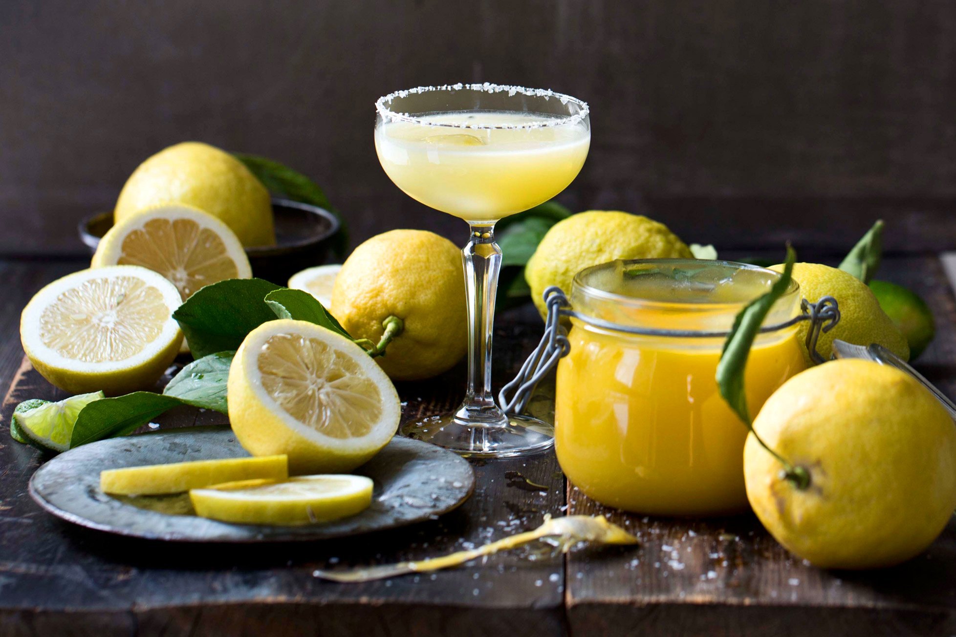 Limones en maceteros