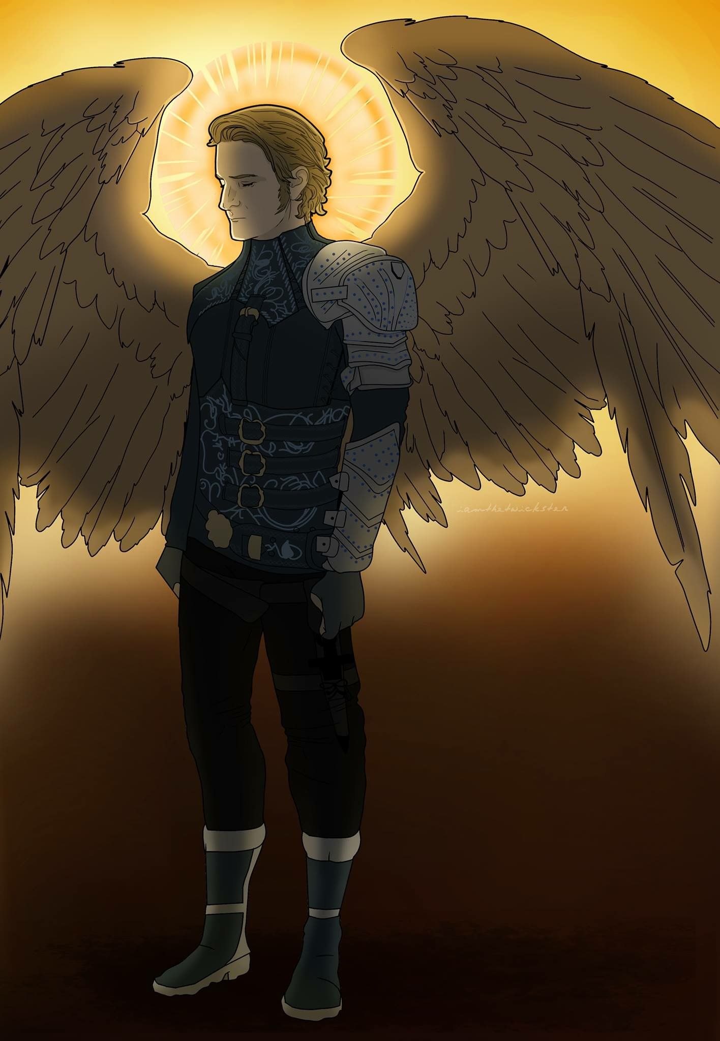 Archangel gabriel. Архангел Габриэль сверхъестественное. Габриэль ангел сверхъестественное.
