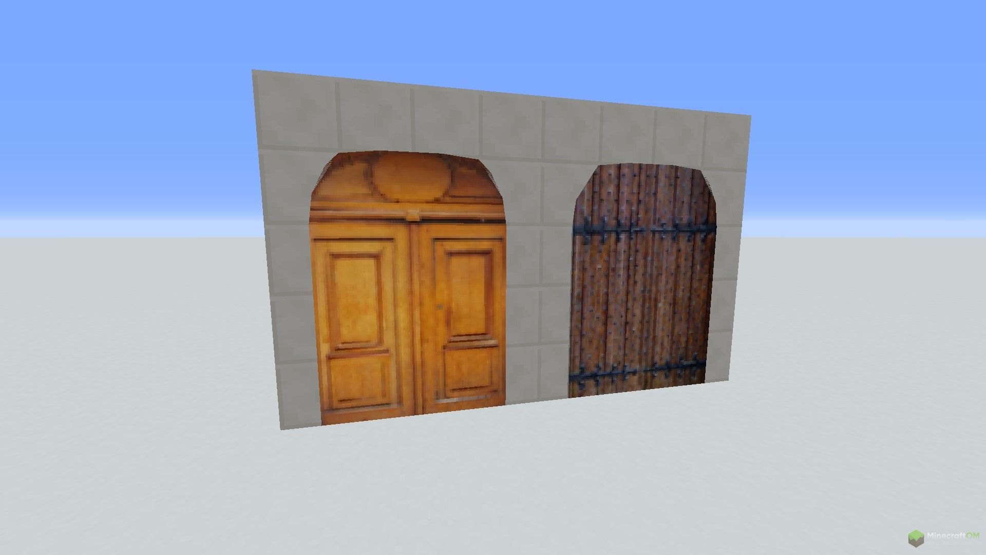 Открывающиеся двери майнкрафт. Malisis Doors Mod 1.12.2. Большие двери в МАЙНКРАФТЕ. Красивые двери в майнкрафт. Мод MALISISDOORS.